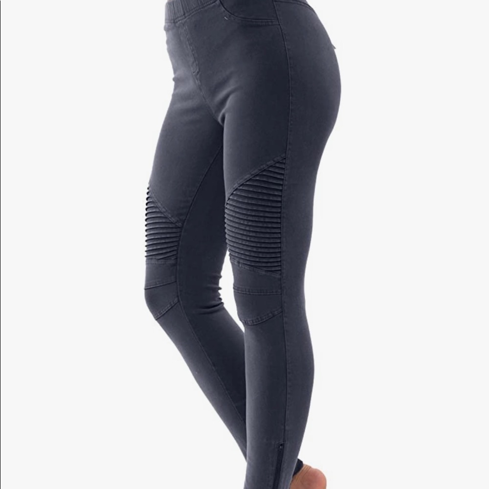Moto style leggings/jeggings